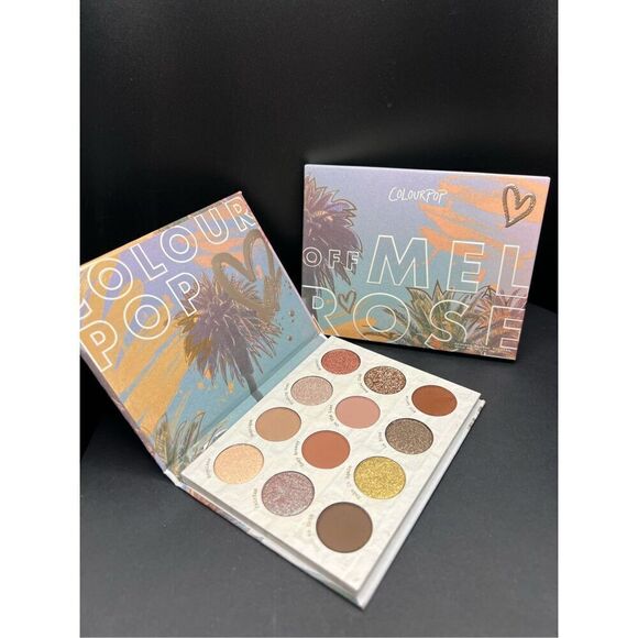 New in Box! Colourpop Off Melrose 12 Pan Eyeshadow Palette - Picture 1 of 6